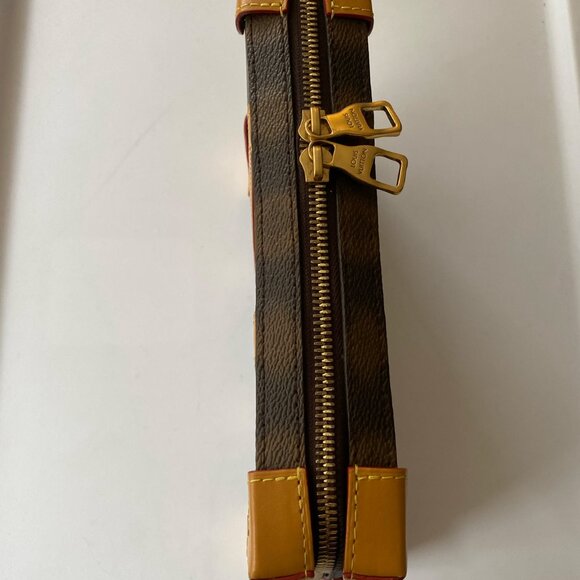 Louis Vuitton Brown Monogram Blurry Coated Canvas Soft Trunk Messenger Bag - Picture 7 of 15